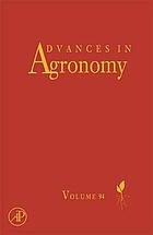 Advances in agronomy