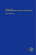 Advances in experimental social psychology