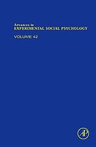 Advances in Experimental Social Psychology.