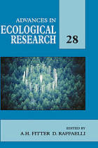 Advances in ecological research