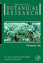 Advances in botanical research. Volume 54