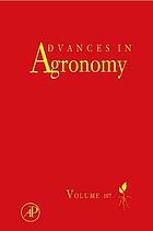Advances in agronomy. Volume one hundred seven