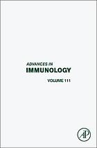 Advances in immunology. Vol. 111