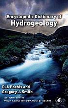 Encyclopedic Dictionary of Hydrogeology.