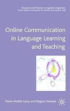 Online communication in language learning and teaching