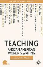 Teaching African American women's writing