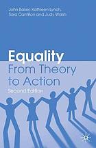 Equality : from theory to action