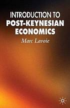 Introduction to Post-Keynesian Economics(2nd ed.)