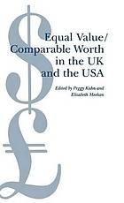 Equal Value/Comparable Worth in the UK and the USA