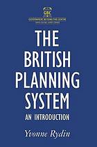 The British planning system : an introduction