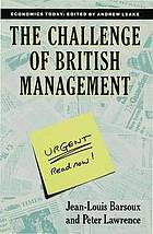 The challenge of British management