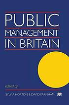 Public management in Britain