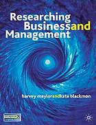 Research methods for business and management