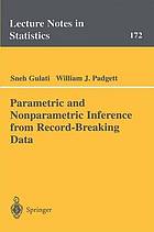 Parametric and nonparametric inference from record-breaking data