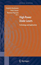 High Power Diode Lasers : Technology and Applications