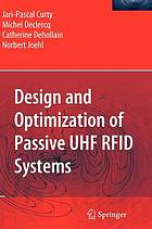 Design and optimization of passive UHF RDIF systems.