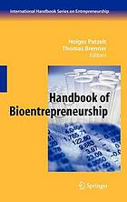 Handbook of bioentrepreneurship