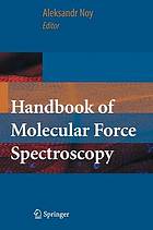 Handbook of molecular force spectroscopy