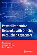 Power distribution networks with on-chip decoupling capacitors