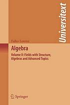 Algebra / 2. Fields with structure, algebras and advanced topics.