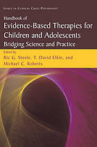 Handbook of evidence based therapies for children and adolescents bridging science and practice