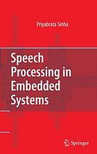 Speech processing in embedded systems