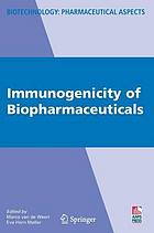 Immunogenicity of biopharmaceuticals