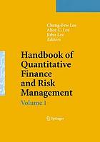 Handbook of quantitative finance and risk management