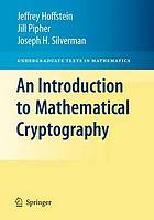 An introduction to mathematical cryptography