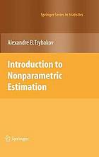 Introduction to nonparametric estimation