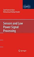 Sensors and low power signal processing