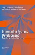 Information systems development : towards a service provision society