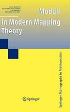 Moduli in modern mapping theory