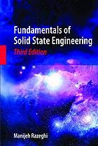 Fundamentals of solid state engineering