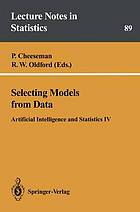 Selecting models from data : artificial intelligence and statistics IV