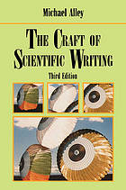 The craft of scientific writing