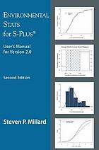 Environmentalstats for S-Plus : user's manual for Version 2.0