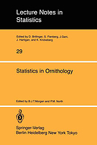 Statistics in ornithology