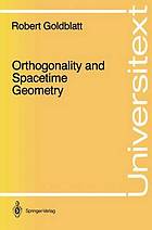 Orthogonality and spacetime geometry