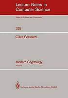 Modern cryptology a tutorial