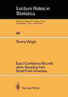 Exact Confidence Bounds when Sampling from Small Finite Universes : an Easy Reference Based on the Hypergeometric Distribution