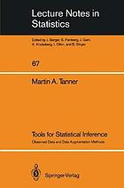 Tools for Statistical Inference : Observed Data and Data Augmentation Methods