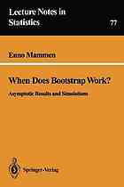 When does bootstrap work? : asymptotic results and simulations