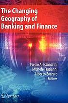 The changing geography of banking and finance