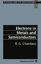 Electrons in metals and semiconductors