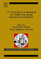 17th European Symposium on Computer Aided Process Engineering