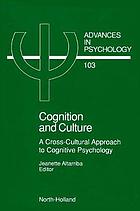 Cognition and culture : a cross-cultural approach to cognitive psychology