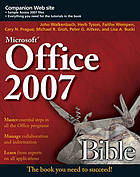 Office 2007 bible.