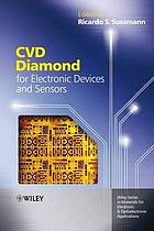 CVD diamond for electronic devices and sensors