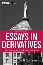 Essays in Derivatives: Risk-Transfer Tools and Topics Made Easy, 2nd Editio.